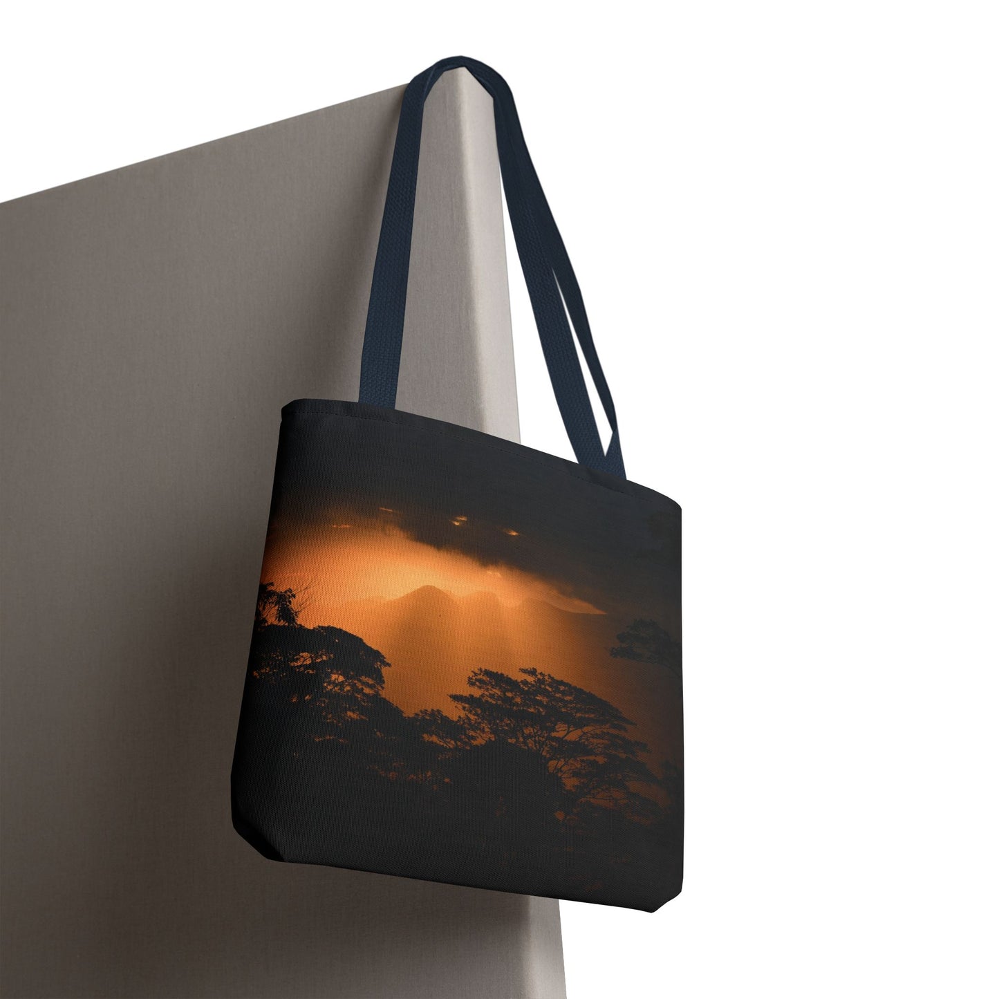 Sunset Serenity Canvas Tote, Eco Friendly Nature Bag for Travel, Beach & Everyday Style